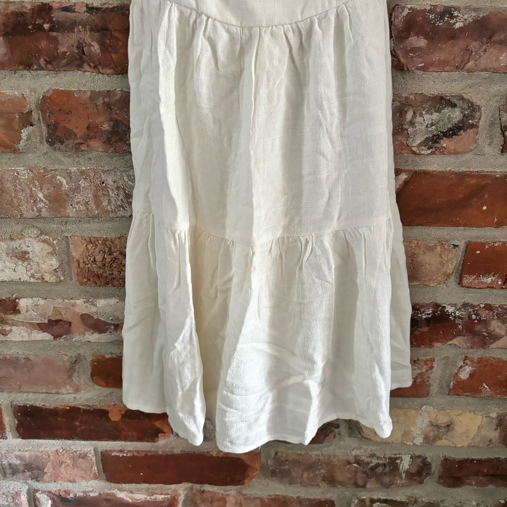 Princess Polly White Linen Keesha Mini Dress, 6 - Picture 6 of 10